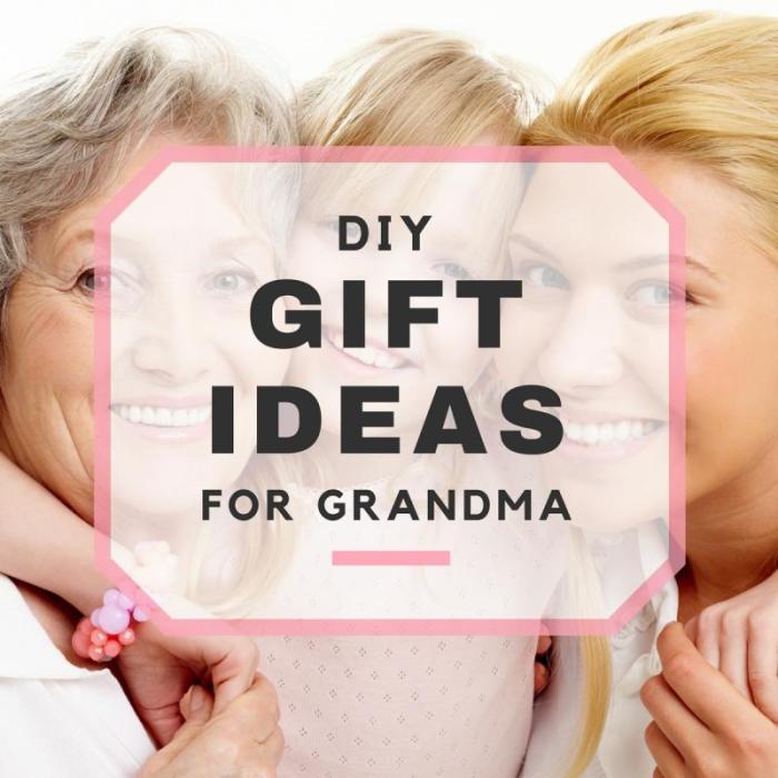 Diy gift for grandma